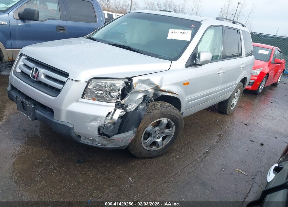 2008 HONDA PILOT VIN: 5FNYF18348B050760