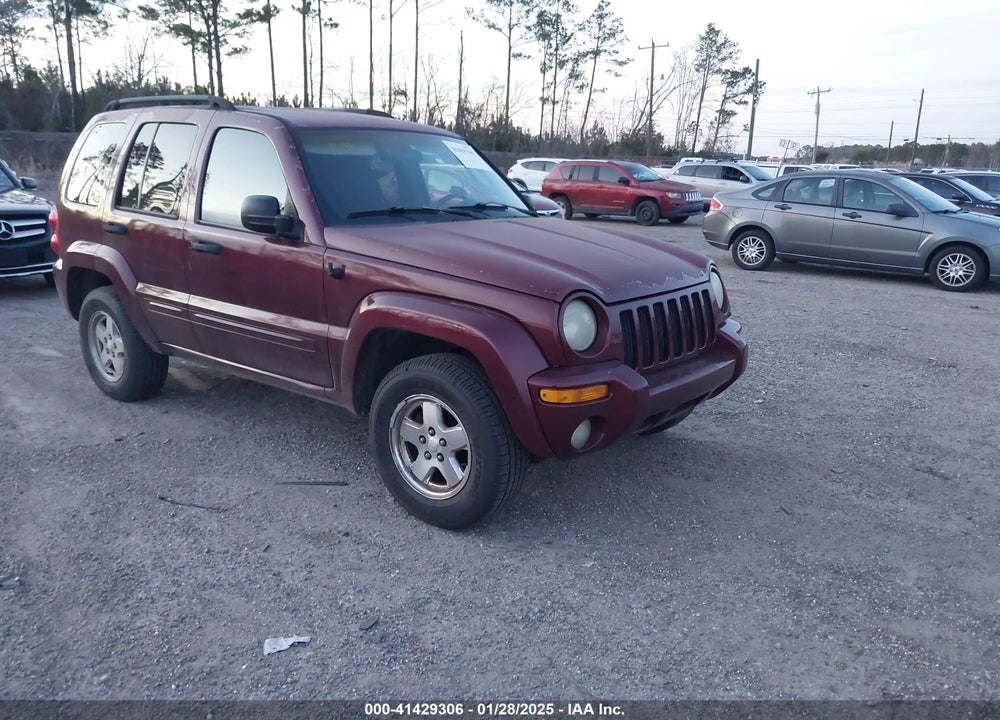 2002 JEEP LIBERTY LIMITED EDITION VIN: 1J4GK58K52W181277