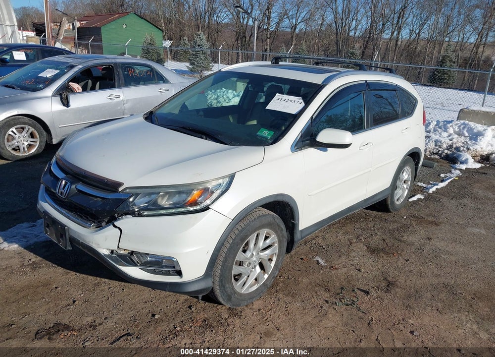 2015 HONDA CR-V EX-L VIN: 5J6RM4H76FL019142