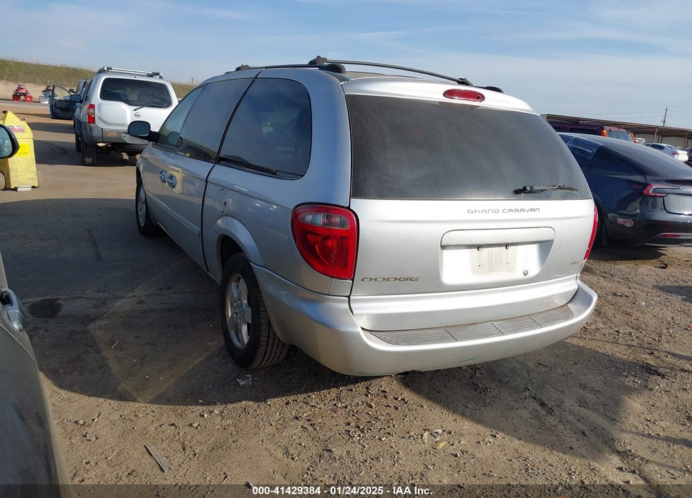 2006 DODGE GRAND CARAVAN SXT VIN: 2D4GP44L46R625654