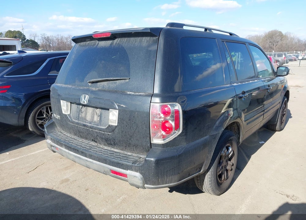 2008 HONDA PILOT VP VIN: 5FNYF28228B014904
