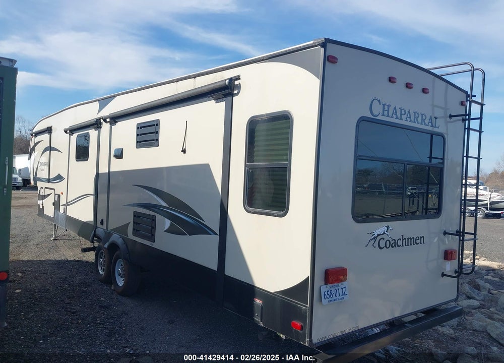 2016 FOREST RIVER CHAPARRAL VIN: 5ZT3CH4B8GA313122