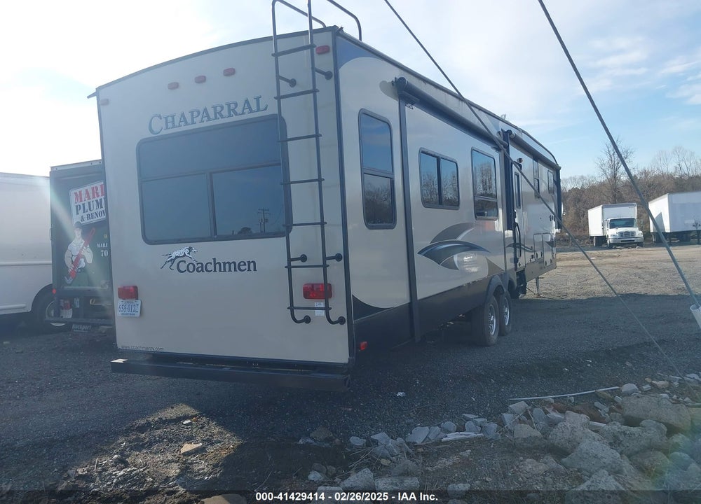 2016 FOREST RIVER CHAPARRAL VIN: 5ZT3CH4B8GA313122
