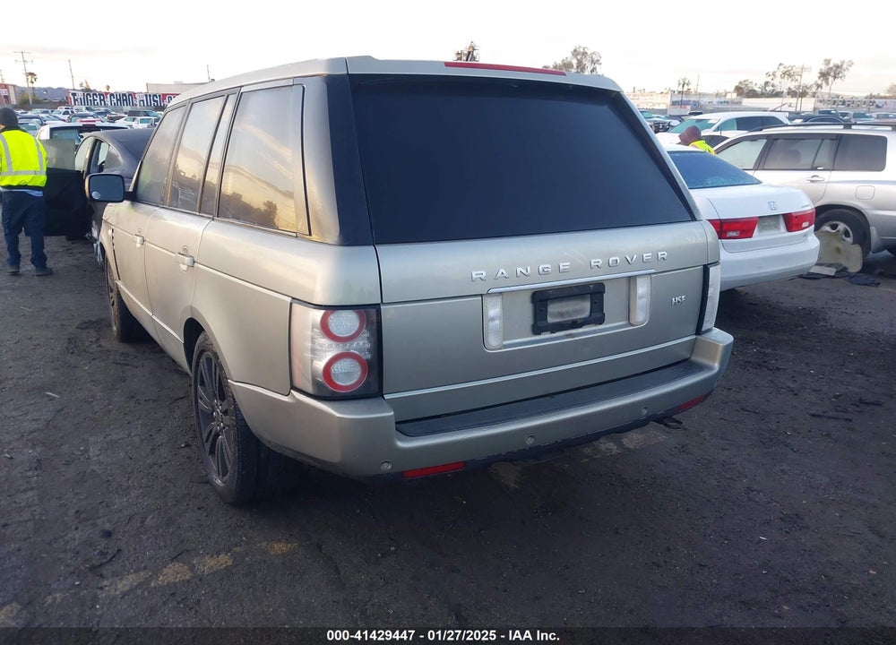 2012 LAND ROVER RANGE ROVER VIN: SALMF1D40CA382461