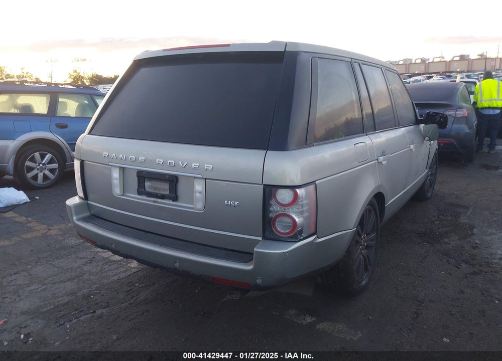 2012 LAND ROVER RANGE ROVER VIN: SALMF1D40CA382461