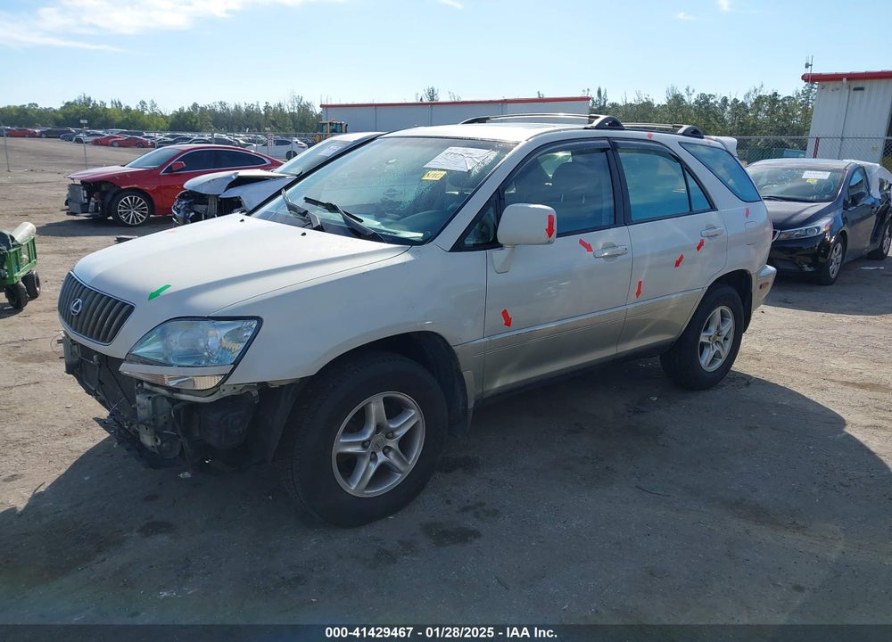 2000 LEXUS RX 300 VIN: JT6HF10U7Y0164584