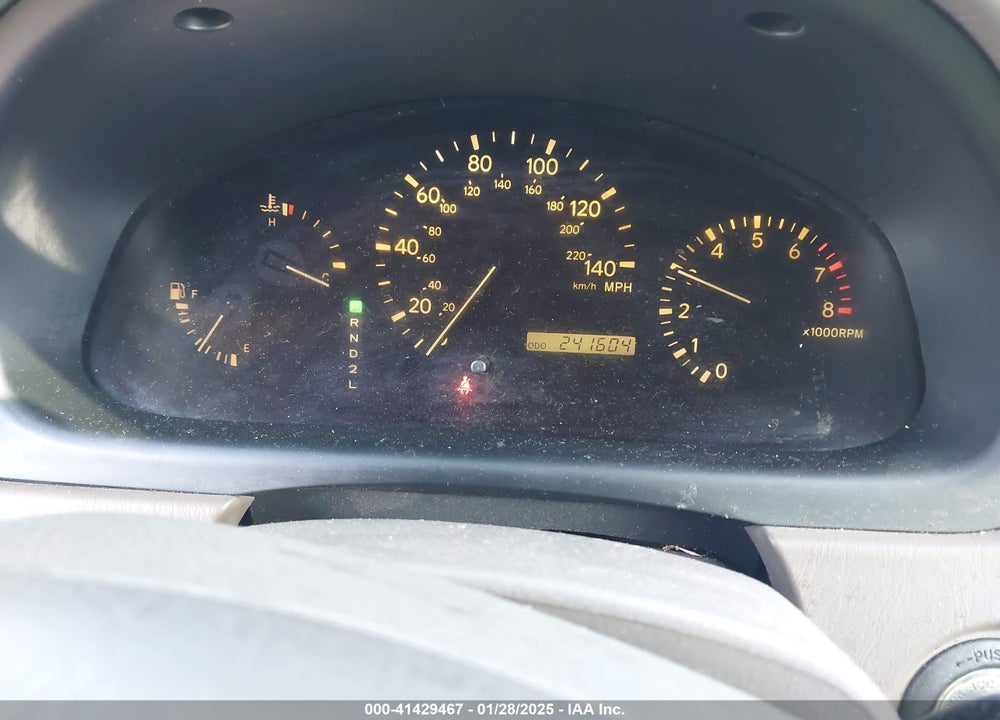 2000 LEXUS RX 300 VIN: JT6HF10U7Y0164584