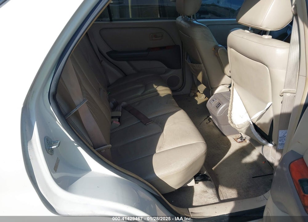 2000 LEXUS RX 300 VIN: JT6HF10U7Y0164584