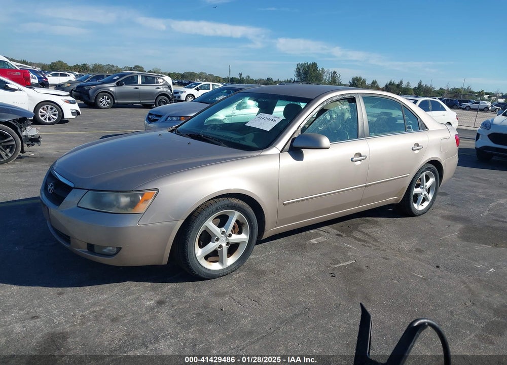2006 HYUNDAI SONATA GLS V6/LX V6 VIN: 5NPEU46F96H002516