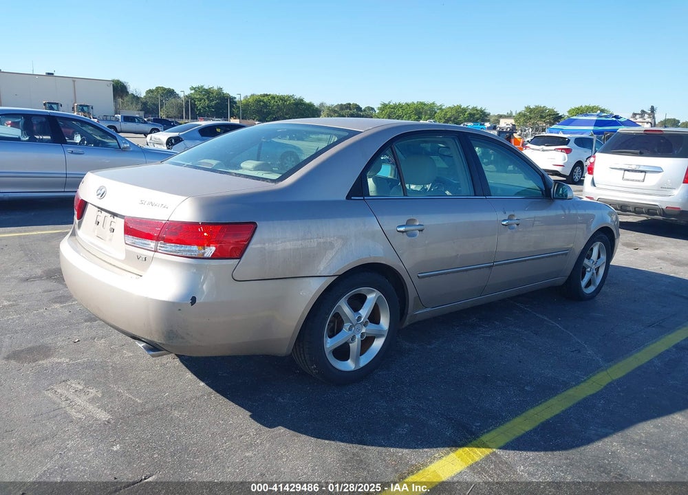 2006 HYUNDAI SONATA GLS V6/LX V6 VIN: 5NPEU46F96H002516