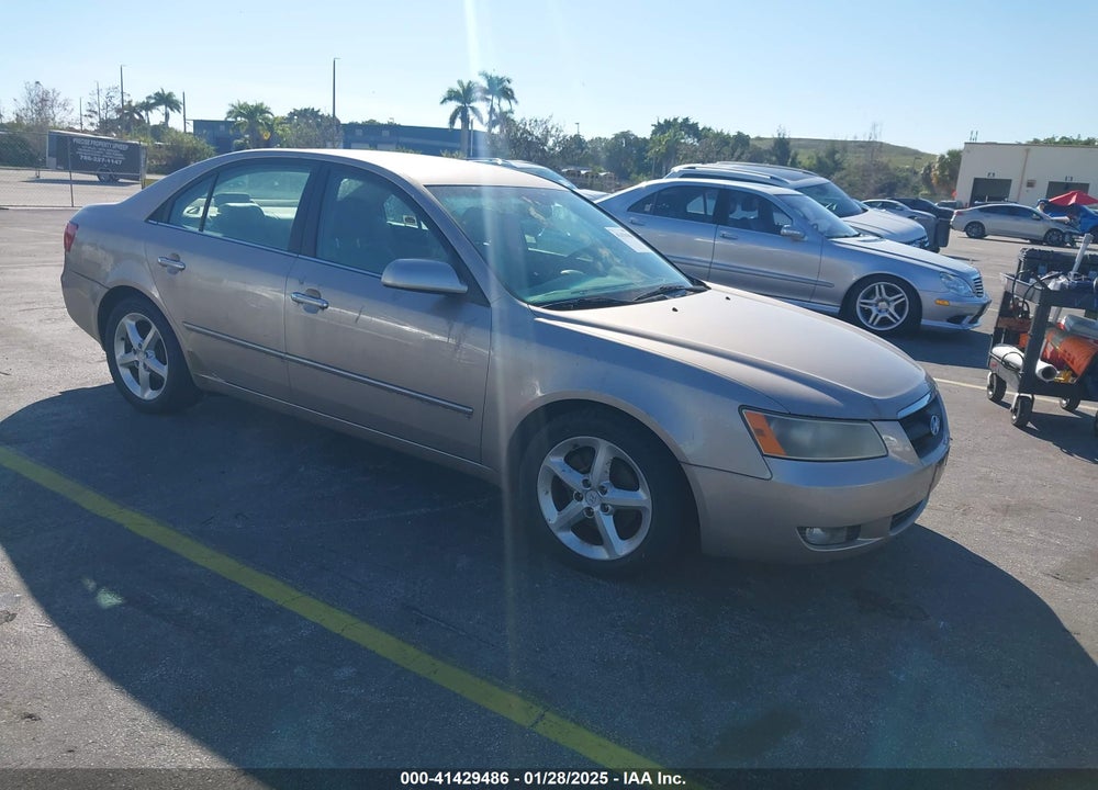 2006 HYUNDAI SONATA GLS V6/LX V6 VIN: 5NPEU46F96H002516
