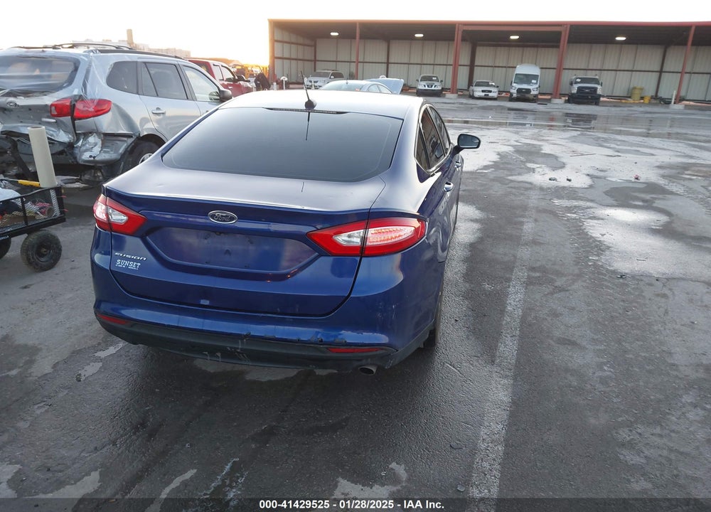 2016 FORD FUSION VIN: 3FA6P0G73GR206308