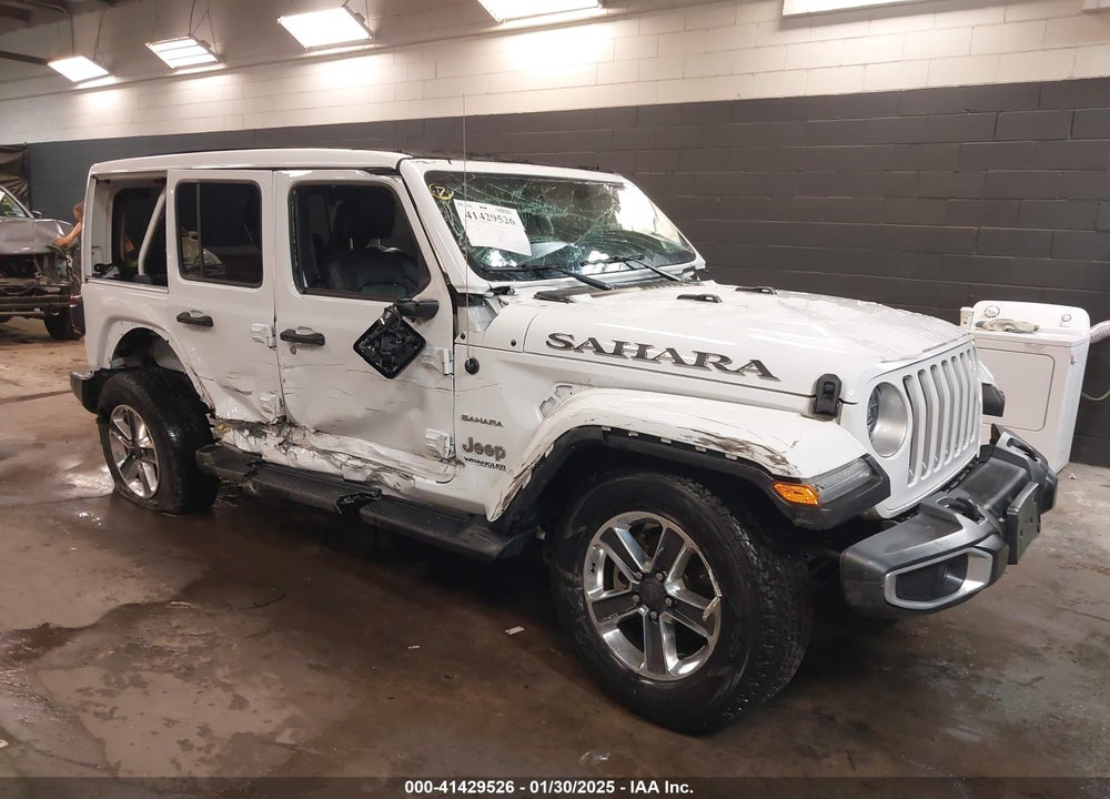 2022 JEEP WRANGLER UNLIMITED SAHARA 4X4 VIN: 1C4HJXEG1NW259602