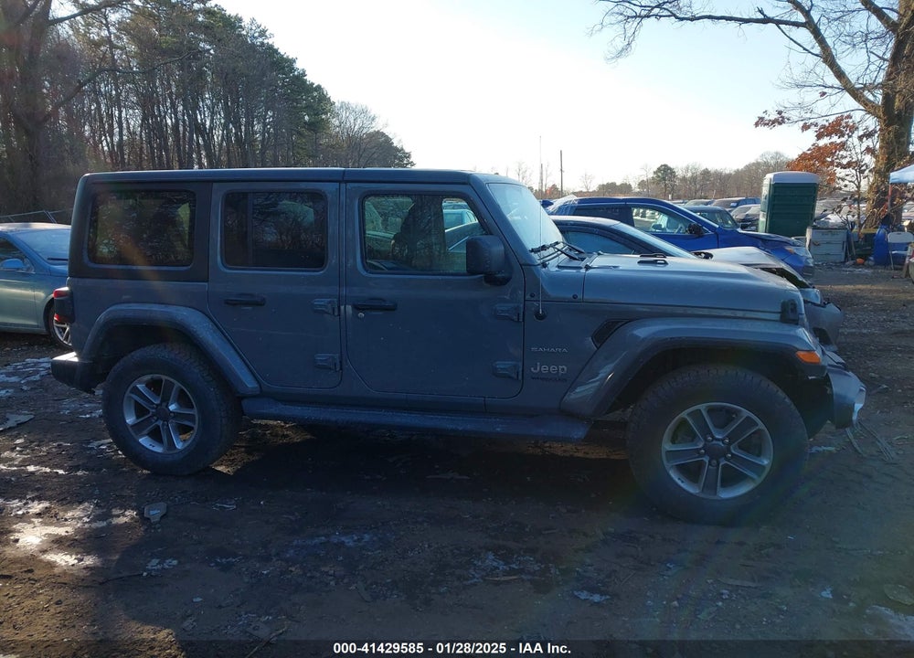 2021 JEEP WRANGLER UNLIMITED SAHARA 4X4 VIN: 1C4HJXEG6MW824800