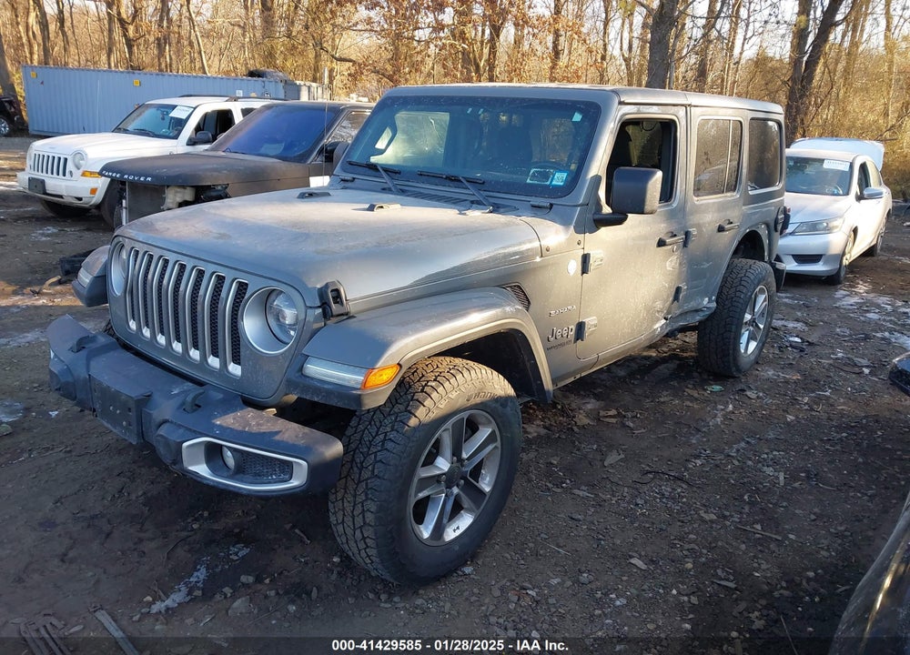 2021 JEEP WRANGLER UNLIMITED SAHARA 4X4 VIN: 1C4HJXEG6MW824800