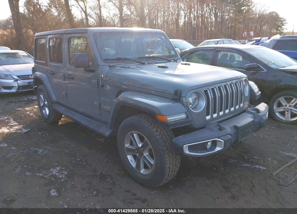 2021 JEEP WRANGLER UNLIMITED SAHARA 4X4 VIN: 1C4HJXEG6MW824800