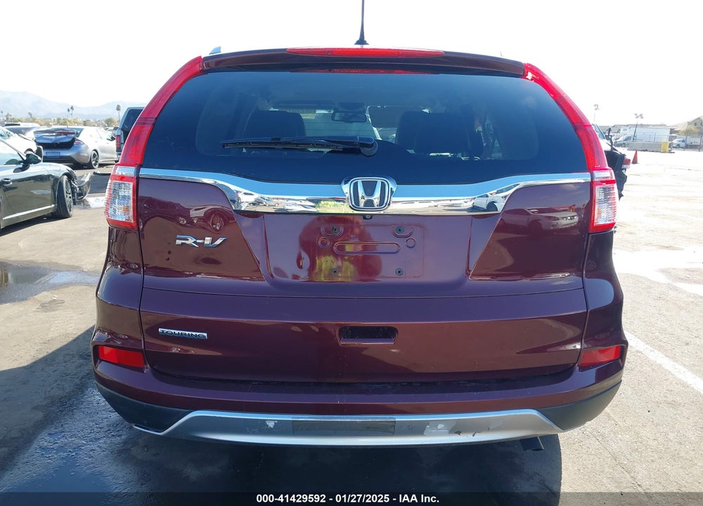 2015 HONDA CR-V TOURING VIN: 5J6RM3H9XFL009760
