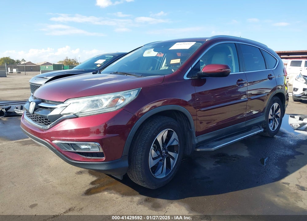 2015 HONDA CR-V TOURING VIN: 5J6RM3H9XFL009760