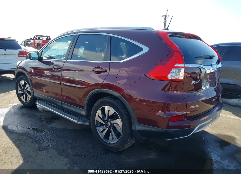 2015 HONDA CR-V TOURING VIN: 5J6RM3H9XFL009760