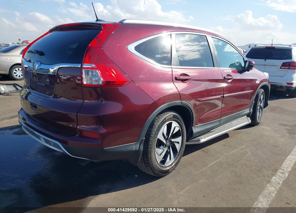 2015 HONDA CR-V TOURING VIN: 5J6RM3H9XFL009760