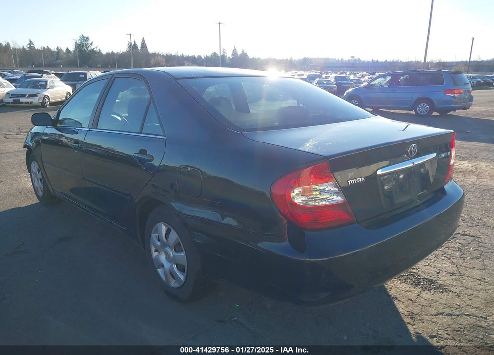 2003 TOYOTA CAMRY LE VIN: 4T1BE32K43U146789