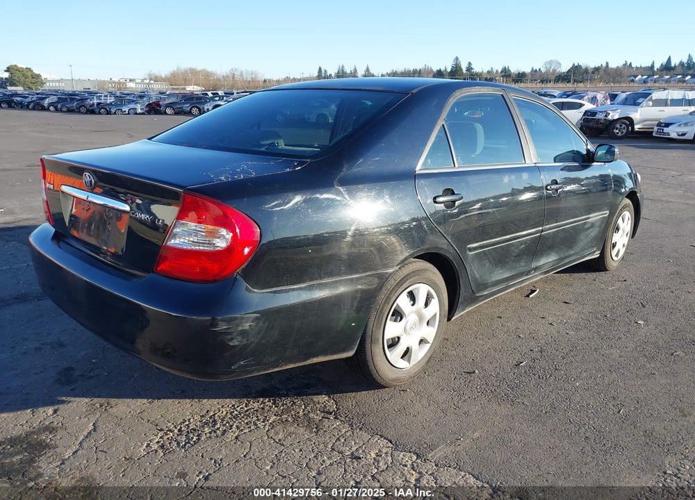 2003 TOYOTA CAMRY LE VIN: 4T1BE32K43U146789