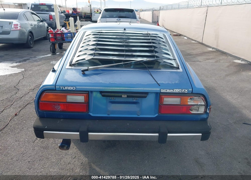 1981 DATSUN 280ZX VIN: JN1CZ04S4BX606963