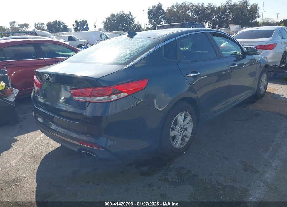 2016 KIA OPTIMA VIN: 5XXGT4L36GG006669