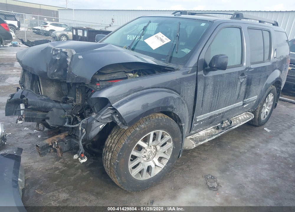 2011 NISSAN PATHFINDER LE VIN: 5N1AR1NB9BC625729