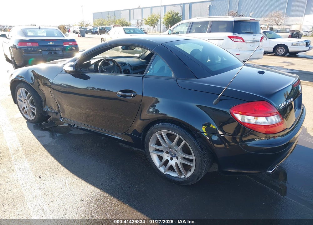 2007 MERCEDES-BENZ SLK 280 VIN: WDBWK54FX7F156617