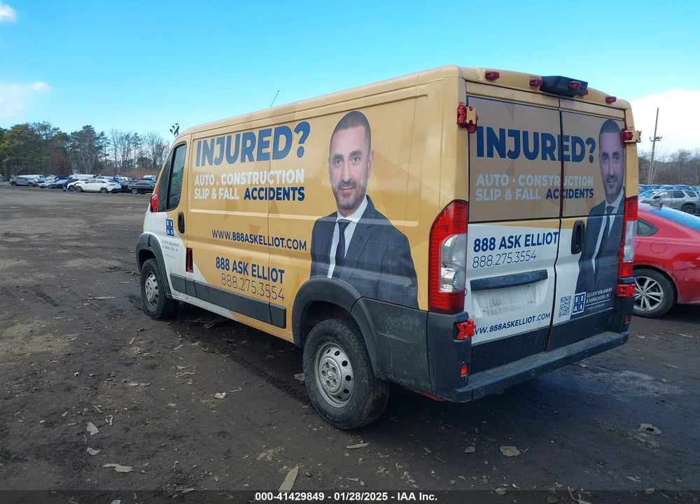 2020 RAM PROMASTER 1500 LOW ROOF 136 WB VIN: 3C6TRVAG5LE104207