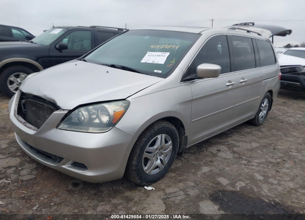 2007 HONDA ODYSSEY EX-L VIN: 5FNRL38787B433708