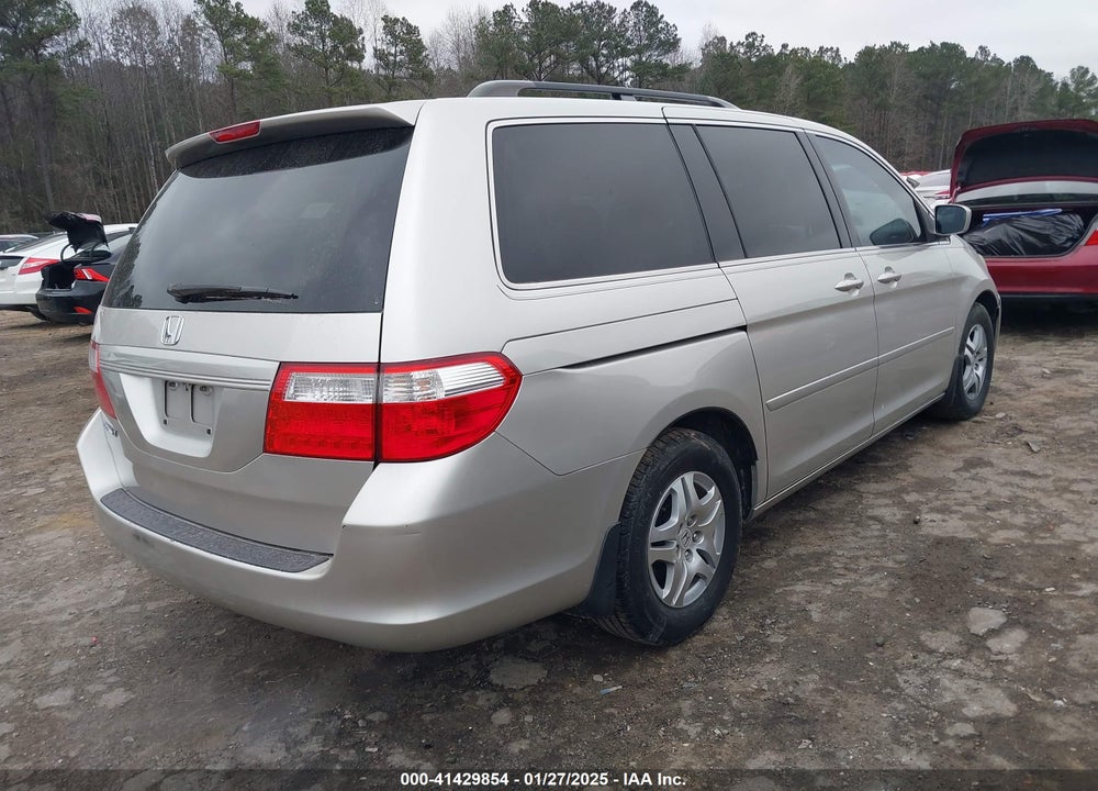 2007 HONDA ODYSSEY EX-L VIN: 5FNRL38787B433708