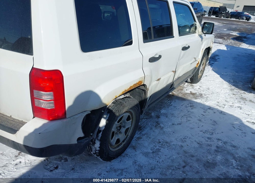 2016 JEEP PATRIOT SPORT VIN: 1C4NJPBBXGD650080