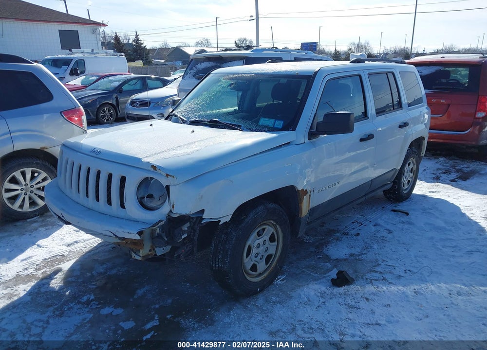 2016 JEEP PATRIOT SPORT VIN: 1C4NJPBBXGD650080