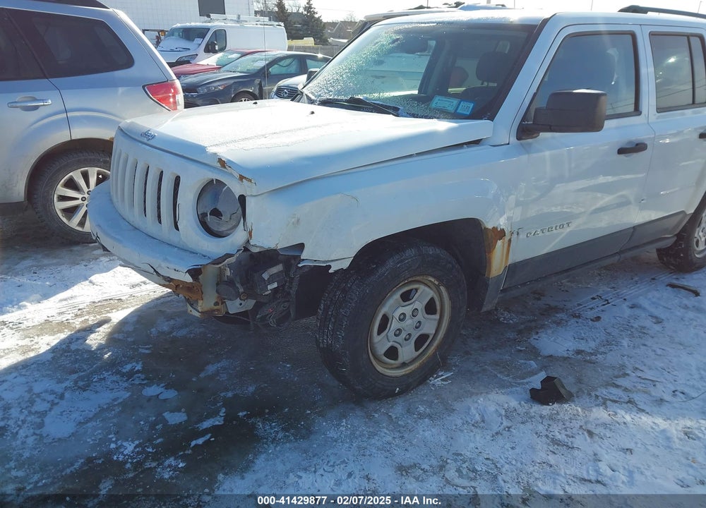 2016 JEEP PATRIOT SPORT VIN: 1C4NJPBBXGD650080