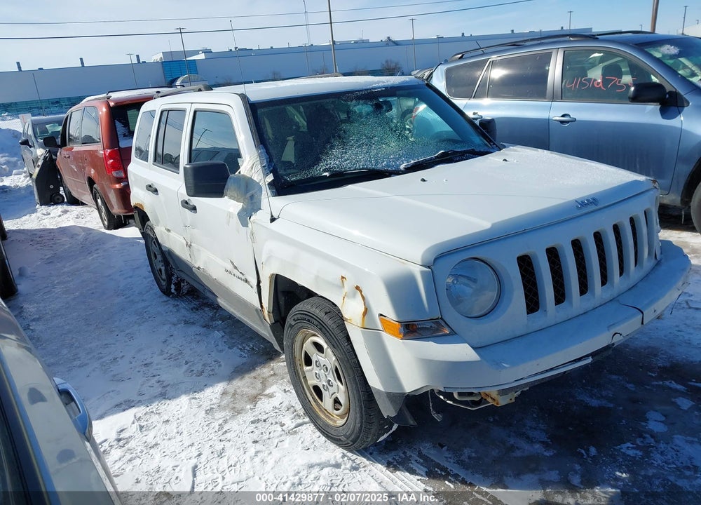 2016 JEEP PATRIOT SPORT VIN: 1C4NJPBBXGD650080