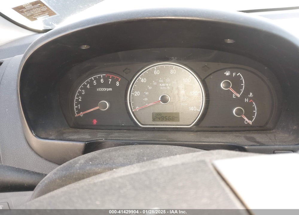 2007 HYUNDAI ELANTRA VIN: KMHDU46D67U245956