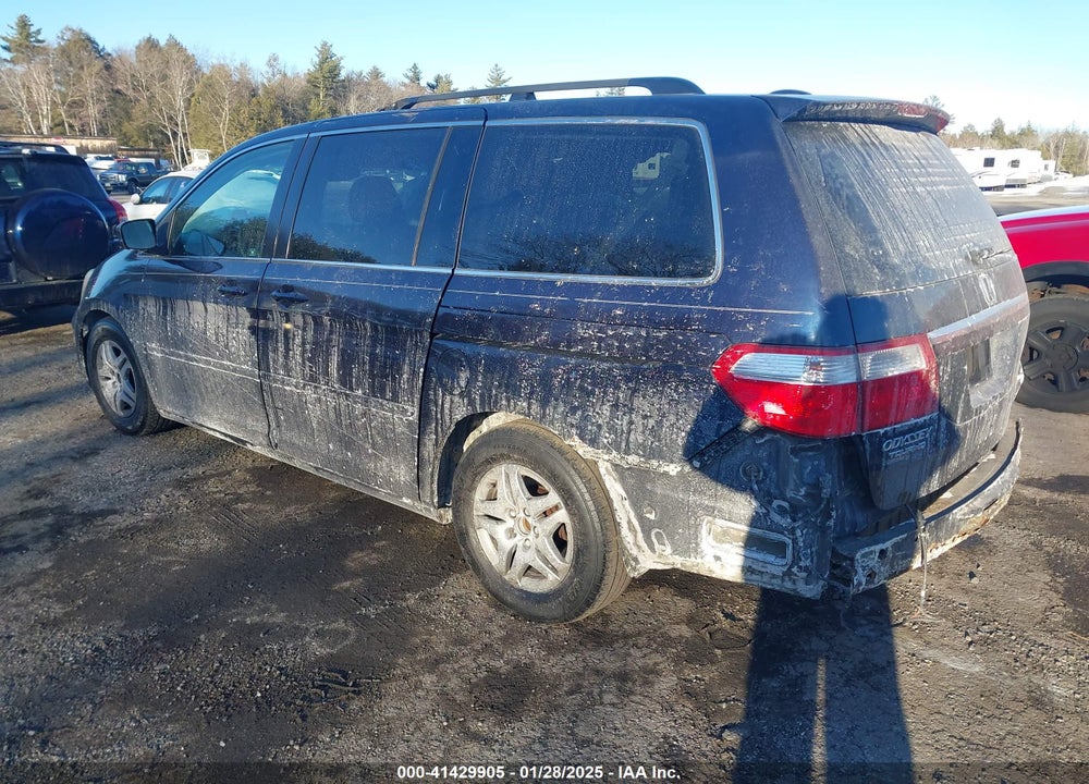 2006 HONDA ODYSSEY TOURING VIN: 5FNRL38866B001514