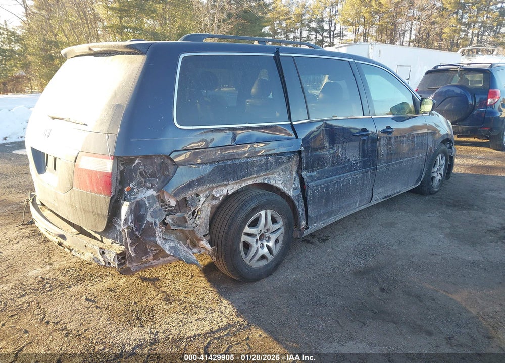 2006 HONDA ODYSSEY TOURING VIN: 5FNRL38866B001514