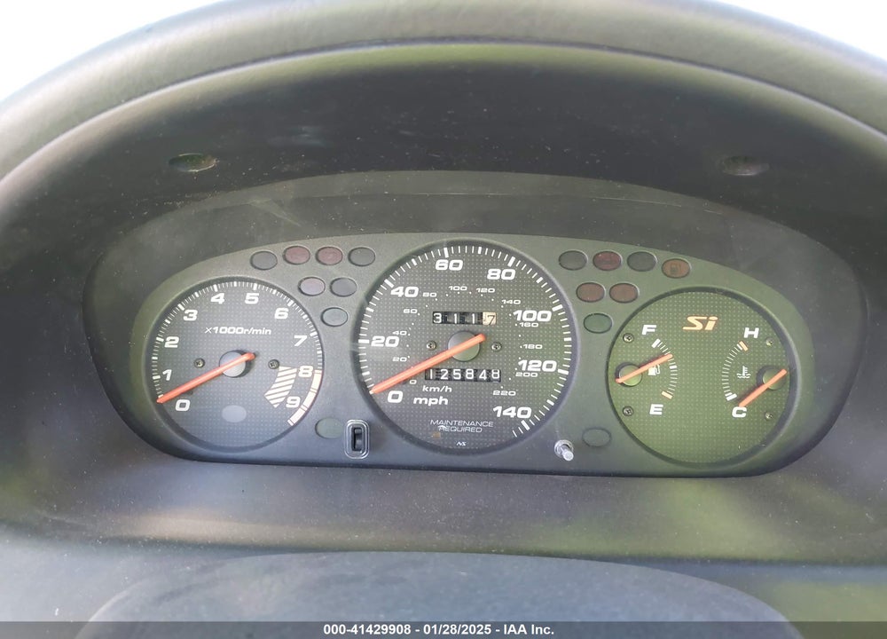 2000 HONDA CIVIC HX VIN: 1HGEJ7127YL093526