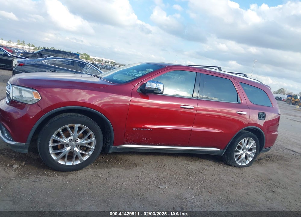 2014 DODGE DURANGO CITADEL VIN: 1C4RDHEG8EC537172