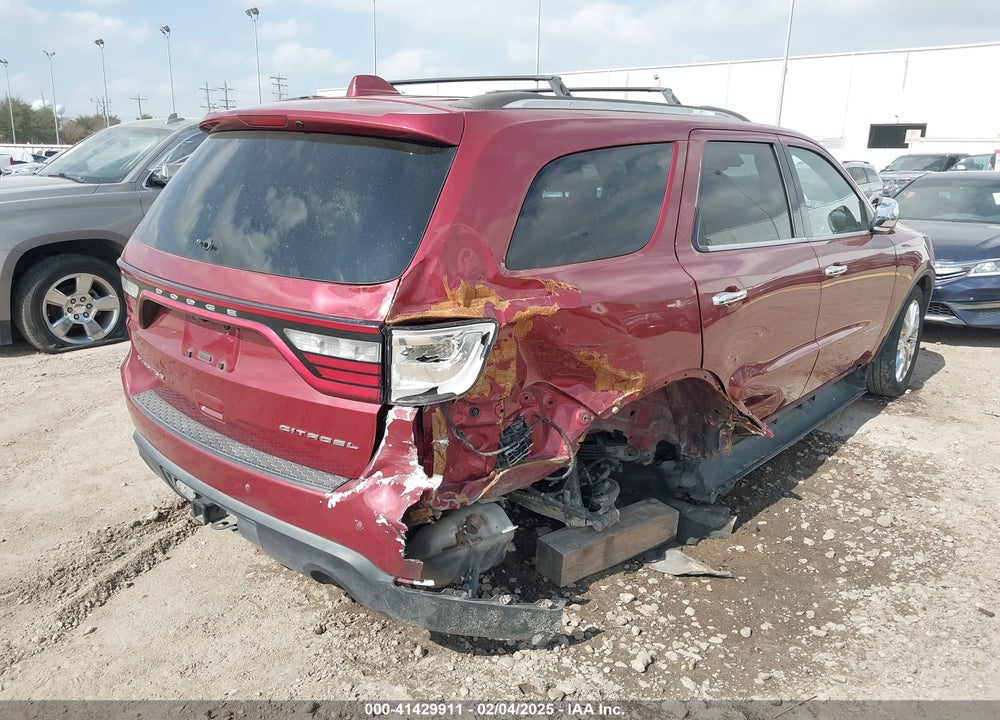 2014 DODGE DURANGO CITADEL VIN: 1C4RDHEG8EC537172