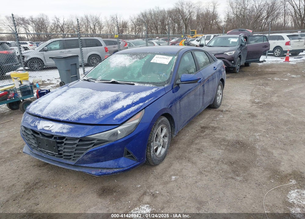 2021 HYUNDAI ELANTRA VIN: 5NPLL4AG1MH047425
