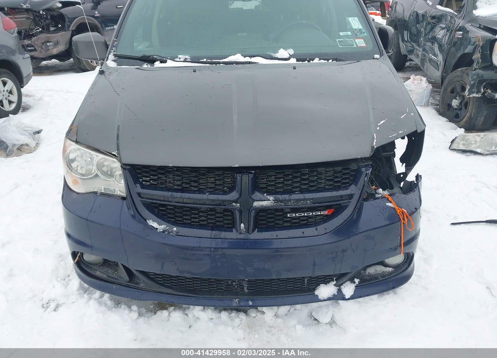 2017 DODGE GRAND CARAVAN SXT VIN: 2C4RDGCG6HR818184