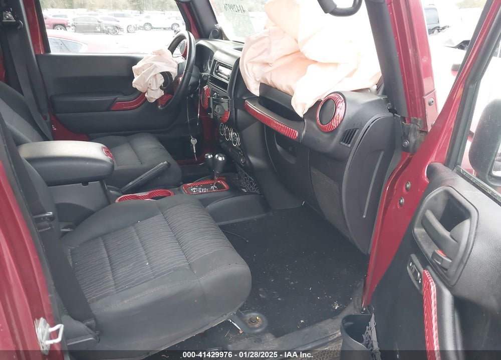 2012 JEEP WRANGLER UNLIMITED SPORT VIN: 1C4BJWDG8CL222210