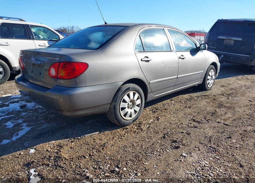 2003 TOYOTA COROLLA LE VIN: 2T1BR32E63C005688