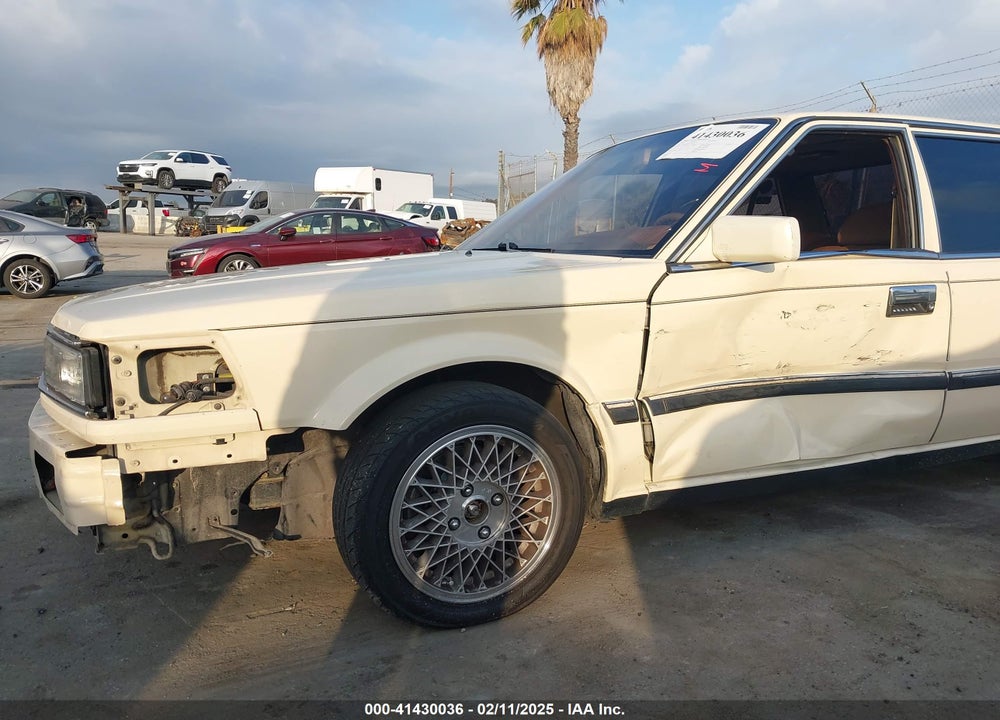 1986 NISSAN MAXIMA VIN: JN1HU11SXGT146012