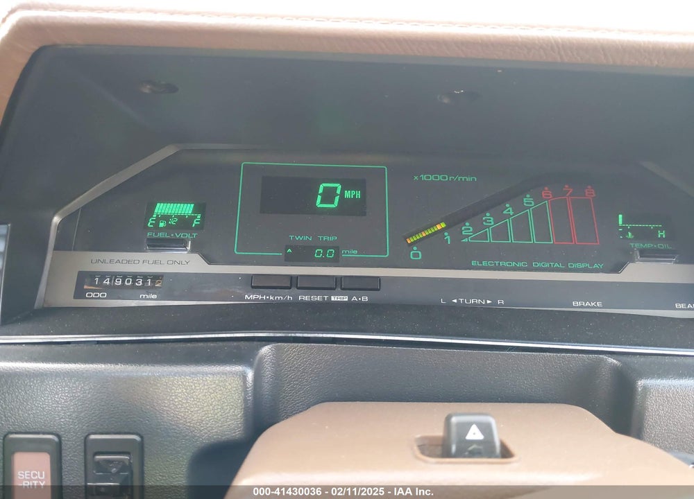 1986 NISSAN MAXIMA VIN: JN1HU11SXGT146012