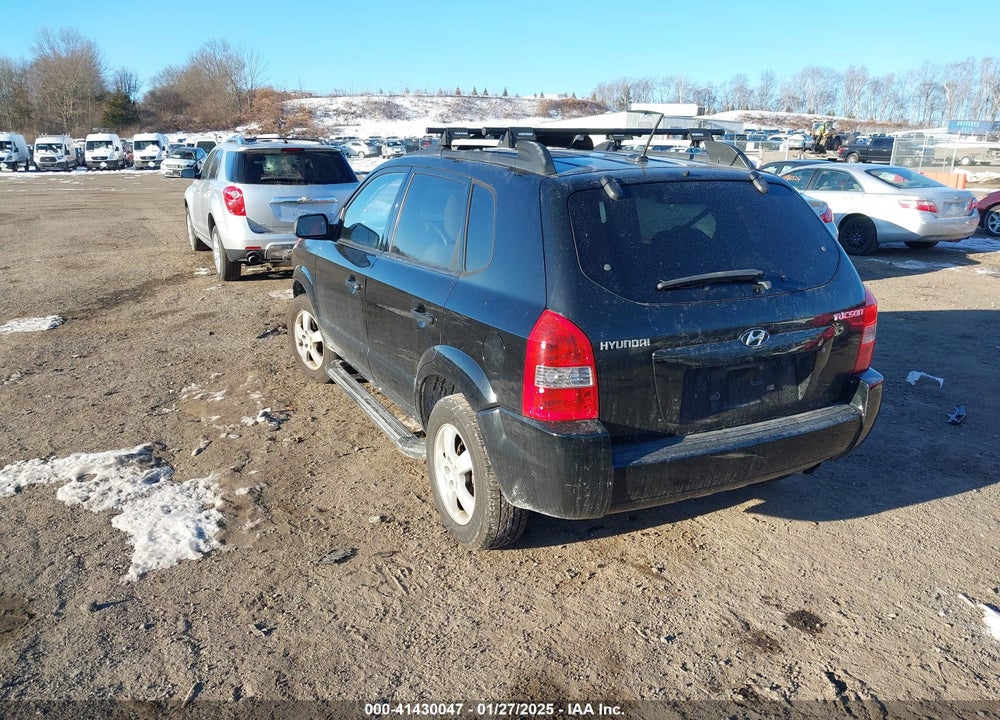 2008 HYUNDAI TUCSON VIN: KM8JM12BX8U895039